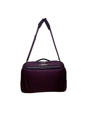 Samsonite Women’s Purple With Adjustable Strap Travel Carry-On Messenger Bag